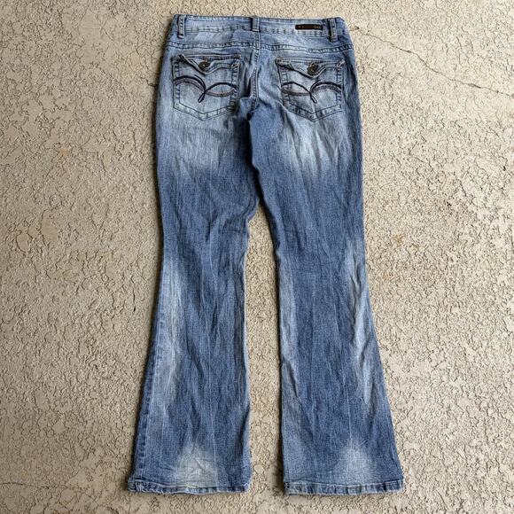 lei Denim - Vintage L.e.i. Jeans Womens Size 28'' Jeans Low Rise Bootcut Denim Y2K 2000s